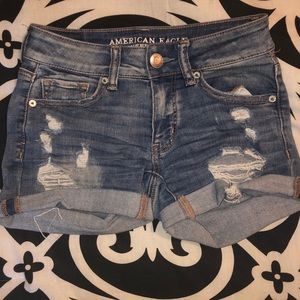 American Eagle Super Super Stretch Midi Short - 00